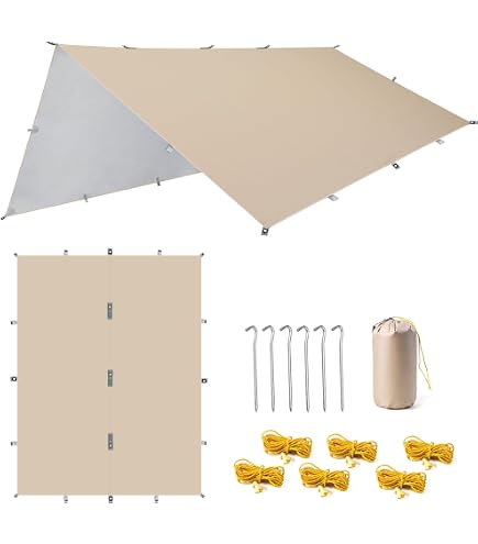 Amazon | (イノー)eno ProFly Sil Nylon Rain Tarp PFS003 | ENO | タープ